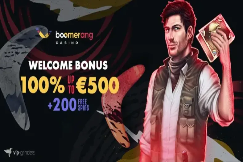 Boomerang Casino Bonus Banner
